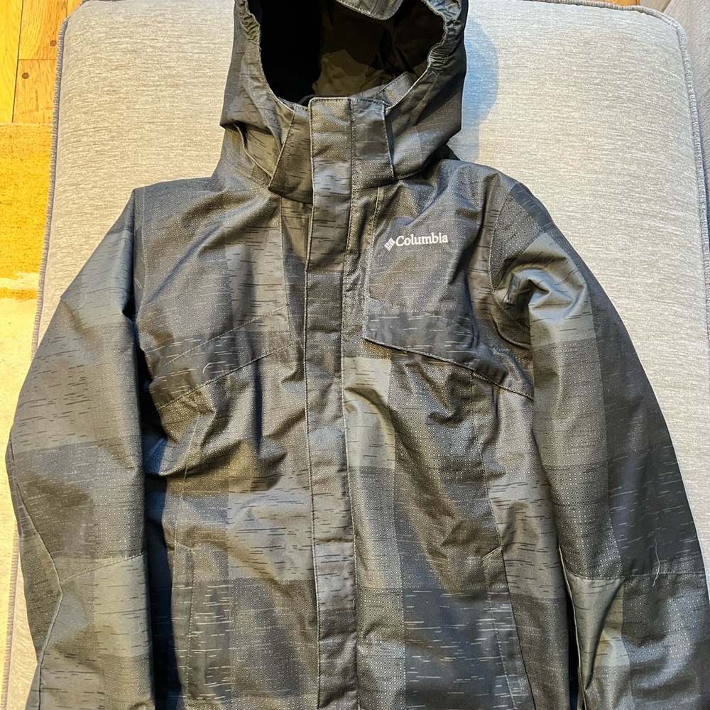 Columbia Kids' Black Hooded Jacket
